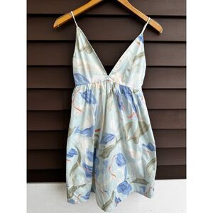 Abercrombie & Fitch Floral Babydoll Sundress XST Cottagecore Summer Soft Girl